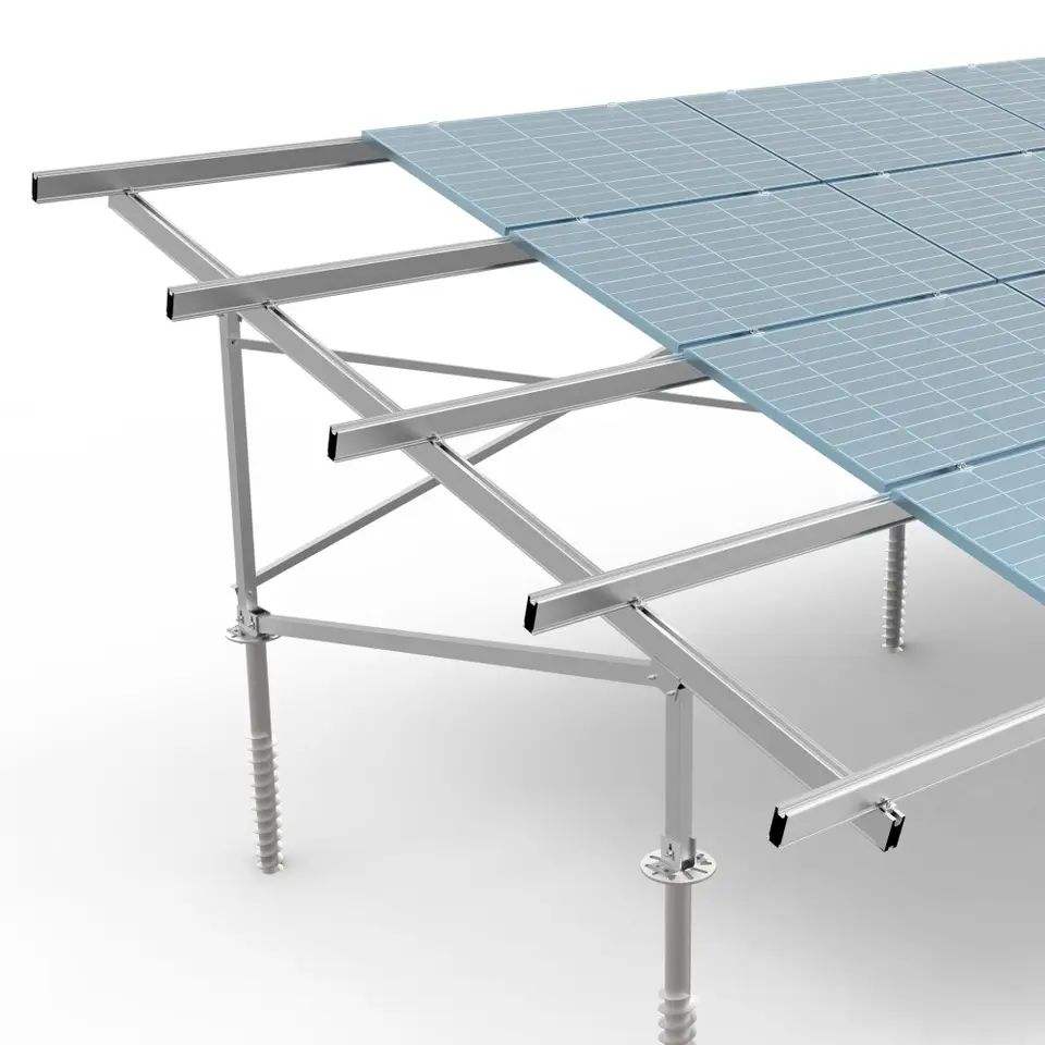 Solar panel mounting system